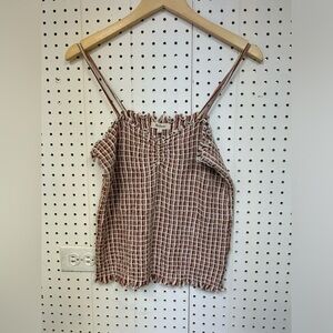 Madewell Smocked Top